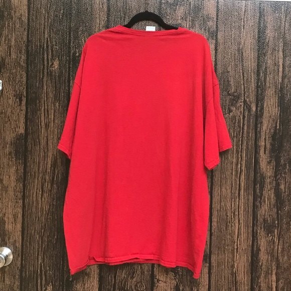 Don't Be A Wiener Sausage Party Red Short Sleeve T Shirt Mens Size 3XL - Picture 9 of 9